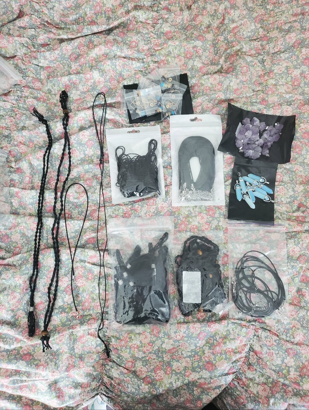 Jewelry/Pendant Lot Chakras Crystals Amythest